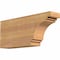 Ekena Millwork Pescadero Smooth Rafter Tail, Western Red Cedar, 3 1/2"W x 8"H x 18"L RFT04X08X18PEC00SWR - alternate 1